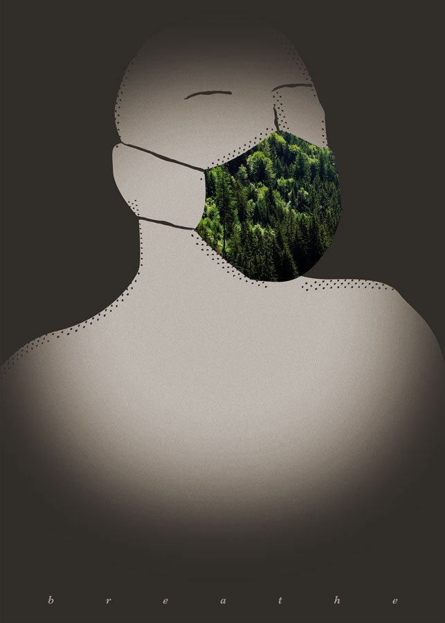 Breathe — poster by Moisés Romero