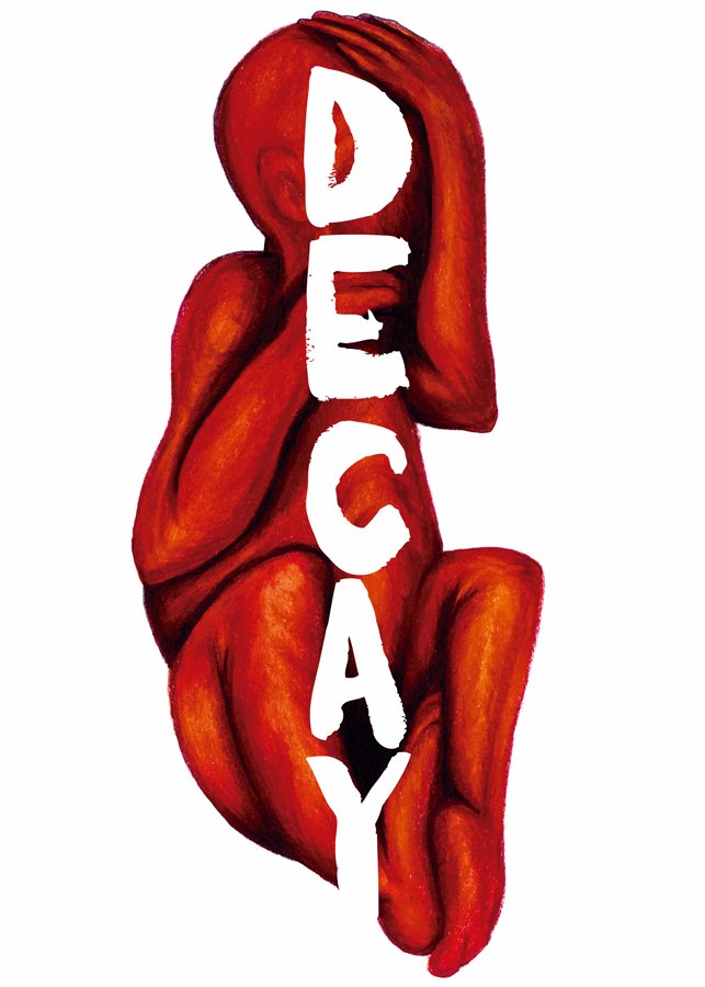 Decay – Playmoy – Moises Romero Poster Design — poster design by Moisés Romero