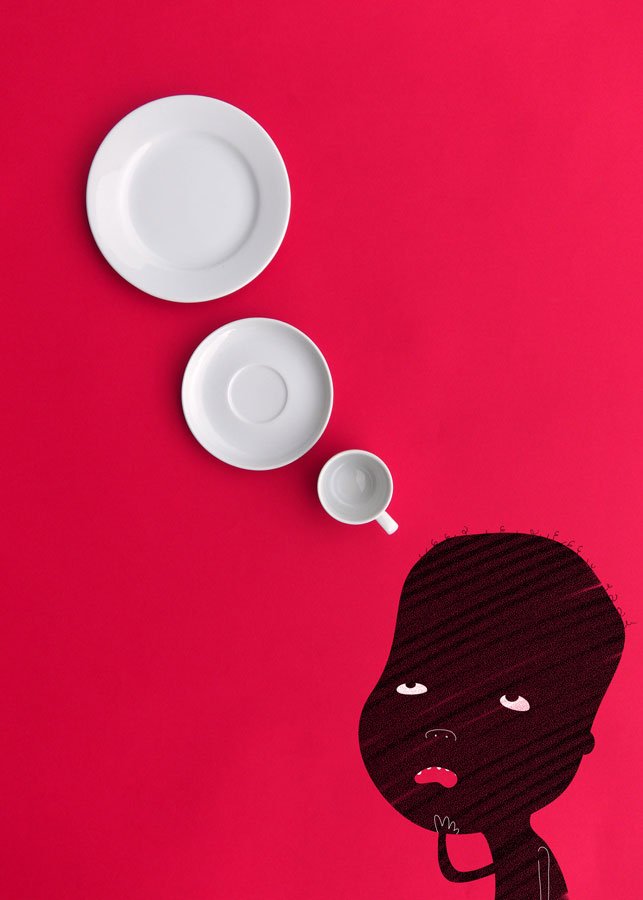 Empty ideas – Playmoy – Moises Romero Poster Design — poster design by Moisés Romero